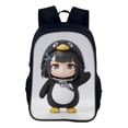 thumbnail image 6 of Gugugaga Penguin Backpack for Women Men, Waterproof Lightweight School Bag with Cute Penguin Print, Travel Laptop Backpack Daily Use, Christmas Gift, 6 of 7