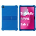 thumbnail image 2 of zukof Case for T-Mobile REVVL Tab 2 10.1 Inch Android Tablet - Lightweight Slim Flexible Soft Silicone Stand Case Friendly Cover (Navy Blue), 2 of 5