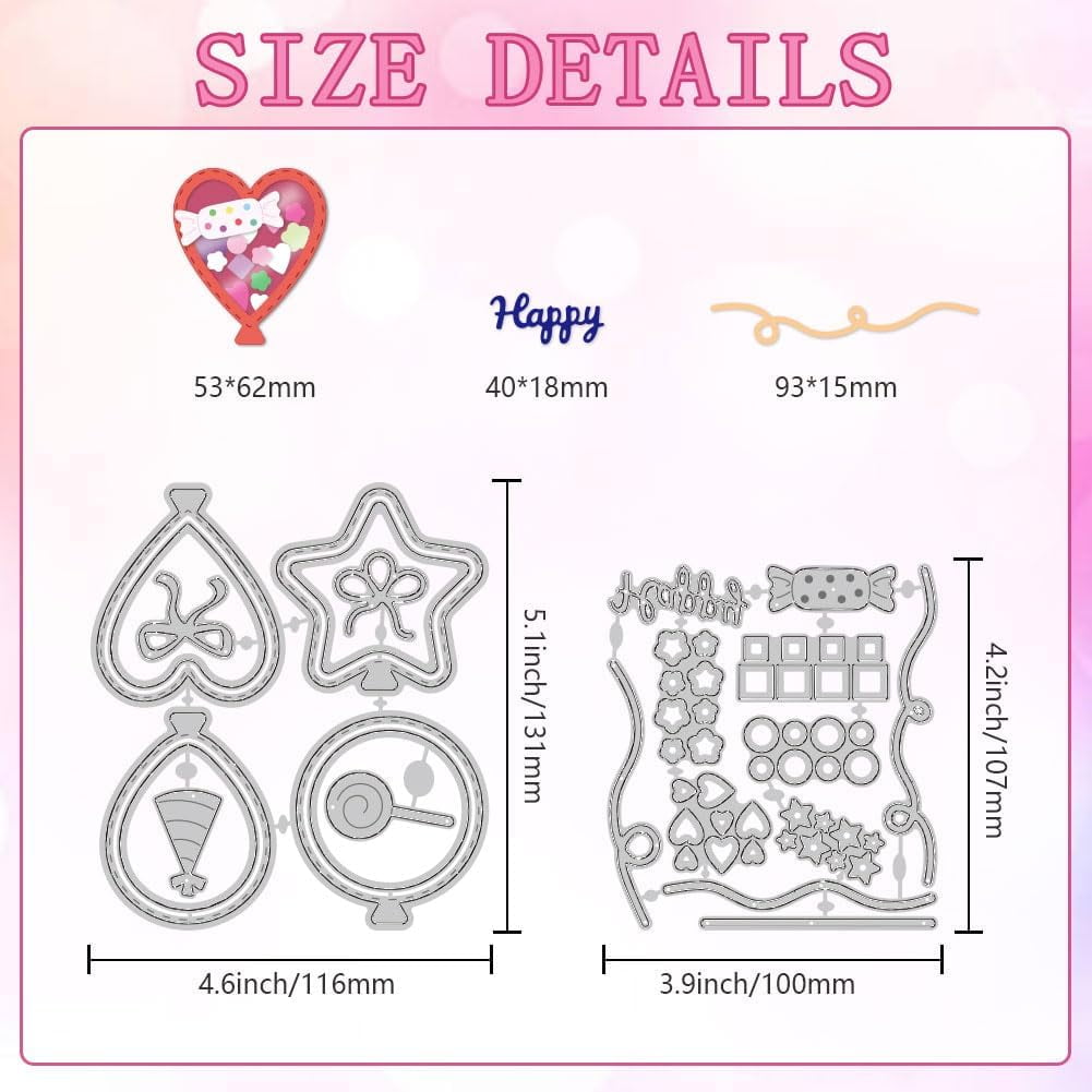 Foliage Die Cut Set For Card Making - Metal Cutting Dies For Scrapbooking & Crafts