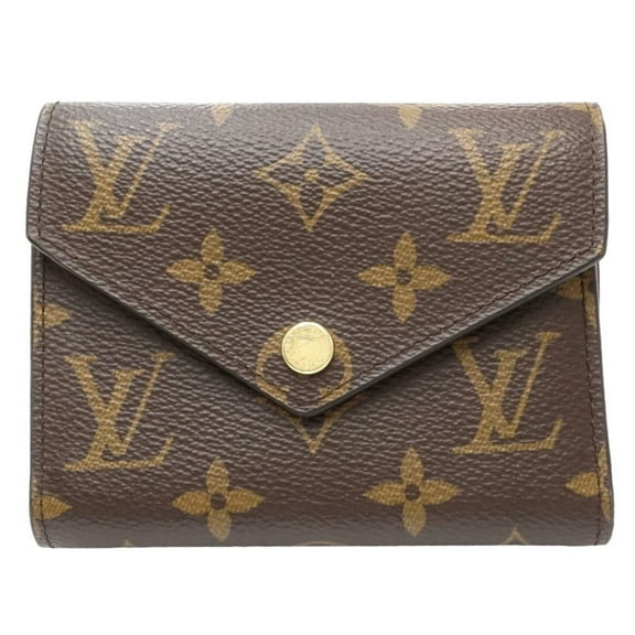 Pre-Owned LOUIS VUITTON Louis Vuitton Monogram Tri-fold Wallet M62472 Portefeuille... (Good)