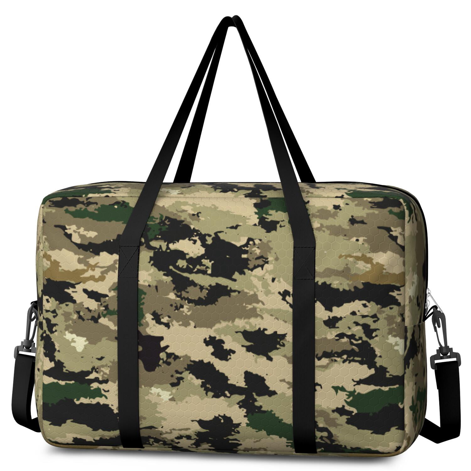 For Spirit Airlines Personal Item Bag 18x14x8 Inch, Boho Floral Weekender Travel Bag, Foldable Travel Duffel Bag Underseat Carry on Bag with Luggage Sleeve for Women and Men 30L