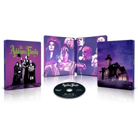 The Addams Family (4K Ultra HD   Digital Copy) (Steelbook)