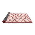 thumbnail image 2 of Ahgly Company Indoor Square Solid Red Modern Area Rugs, 4' Square, 2 of 4
