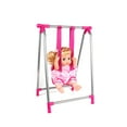 thumbnail image 2 of AMERTEER Doll Stroller Toy  Baby Doll Accessories  Baby Doll Nursery Stroller Dining Chair Rocking Chair Swing for Dolls  Foldable & Lightweight Kids Baby Stroller Toy（Not include doll）, 2 of 15