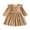 Khaki, variant on SILVERCELL 9M-5T Toddler Baby Girls Christmas Velvet Dresses Casual Pleated Dress Long Sleeve Party Dresses