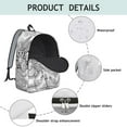 thumbnail image 4 of Spacious Paisley Backpack in Bohemian Print, Essential Gear for High School and College Students, Carries Tech and Textbooks, Perfect Gift for the Semester, 4 of 5
