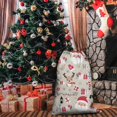 thumbnail image 5 of Christmas Bags Drawstring,Beige Christmas Santa and Reindeer Pattern Large Xmas Christmas Gift Bags,Reusable for Xmas and New Year Party Favors and Supplies,27.6" X 19.7", 5 of 6