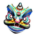 thumbnail image 1 of BELOVING Eastern Lion Animal Face Classic Lion Lion Dance for Cosplay Blue, 1 of 10
