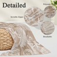 thumbnail image 3 of Brown Coastal Body Pillow Cover 20 x 54 Inch Decorative Pillow Cover Nautical Coral Starfish Shell Octopus Sea Lumbar Pillowcase Seasonal Rectangle Cushion Case for Couch Sofa Bed Living Room, 3 of 9