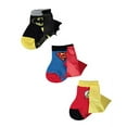 thumbnail image 2 of DC Comics Hero Logo Sock Booties 3-Pack, 2 of 3