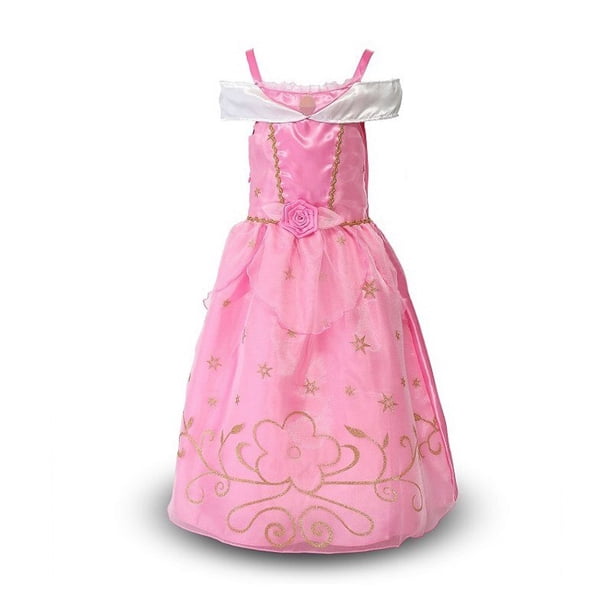 Disney-vestido de princesa Rapunzel para niña, disfraz de fantasía para Halloween, Carnaval, fiesta de cumpleaños, 2 a 10 años Fivean unisex