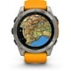 thumbnail image 2 of Garmin, monitor deportivo, fenix 8, 51mm, AMOLED,Sapphire, Orange, 2 of 8