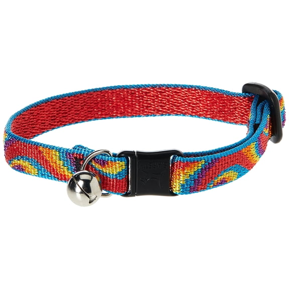 Lupine Collars And Leads Lollipop Rainbow Cat Collar With Bell