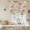 Beige, variant on Orange Leaves Fall Tie Up Curtains 45 Inches Long, Kitchen Window Curtains Over Sink, Thanksgiving Botanical Leaf Linen Small Window Curtains Shade Balloon Curtains Valances for Bedroom/Cafe 34"x45"