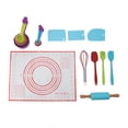 thumbnail image 2 of Kids Cooking Supplies, Safe and Reliable Kids Baking Set  for Kitchen, 2 of 8
