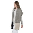 thumbnail image 2 of Womans Warm Woolen Weave Sleeve Edge Scarf Wrap Series [Adult Sized 71 inch length], 2 of 4