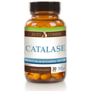 Catalase 12,500 Catu (500mg) Supplement Potent Antioxidant (Vegan) by Suzy Cohen