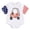 Beige, variant on Preemie Clothes Girl First 4th of July Baby Girl Outfit Baby American Flag Clothes First 4th of July Baby Boy Outfit Infant Girl Clothes 3-6 Months,Beige
