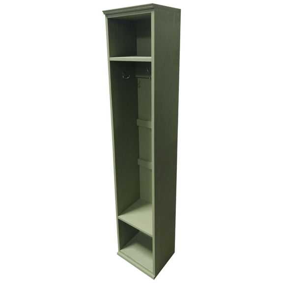 Contemporary Home Living 5.75' Sage Green Entryway Locker