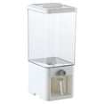 thumbnail image 1 of Dispensador de arroz de 3,7 l, recipiente para alimentos secos con taza medidora. Blanco, 1 of 7