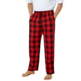 thumbnail image 4 of Onimisc Men's 100% Cotton Pajama Pants Lightweight Pjs Bottoms Sleepwear Bottom Pants with Pocket Drawstring,1 Pack, 4 of 7