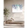 thumbnail image 5 of Teal Purple Botanical Wall Art for Living Room,Canvas Picture Wall Decor for Bathroom Bedroom,Eucalyptus Leaves Watercolor Spring Painting Artwork for Office Kitchen Hallway Dining Room Decor 20"x24", 5 of 8