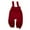 Red, variant on Krdevn Soft Knit Baby Overalls Jumpsuit with Adjustable Straps for Girls and Boys Autumn Outfit,Fall Clothes,Size:18-24 Months