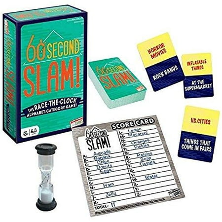 60 Second Slam! - Family Board Game NEW (Best Board Games For Second Graders)