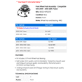 thumbnail image 2 of Front Wheel Hub Assembly - Compatible with 2000 - 2006 GMC Yukon 2001 2002 2003 2004 2005, 2 of 2