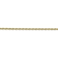 thumbnail image 4 of Auriga Fine Jewelry 10K Yellow Gold 1.85mm Quadruple Rope Chain Anklet 9" for Women, 4 of 6