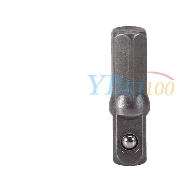 Taladro de vástago hexagonal para bricolaje automotriz, adaptador de zócalo para taladro de vástago hexagonal de 1/4", taladro de vástago hexagonal para automóvil, instalación sin esfuerzo
