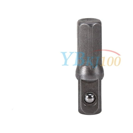 

1/4 Hex Shank Drill 1/4 Drive Socket Adapter Ball Bearing 25mm