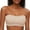 125-Nude, variant on Strapless Bra for Women Non-Slip Silicone Wireless Bandeau Bras Seamless pads Bralette Tube Top Bra,Clear Bra Straps Included