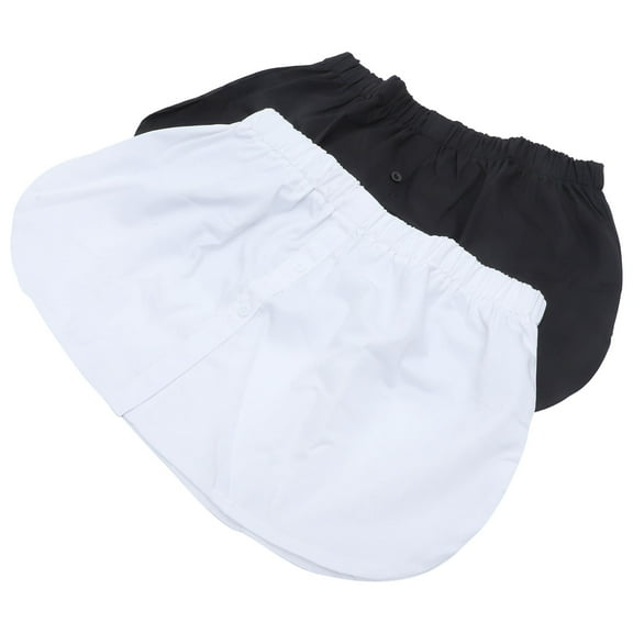 MEIBUTYUP 2-Pack Women’s Shirt Extenders for Layering, Skin-Friendly Material, Smooth Finish, Colors for Comfortable Wear