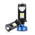 thumbnail image 2 of Faros de automóviles Bombillas LED H4 para faros delanteros, 20000 lm, 60 W, kit de conversión de faros LED superbrillantes, luz blanca de 6000 K, IP68 resistente al agua, paquete de 2, 2 of 8