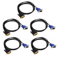 thumbnail image 1 of 5x Adaptador a VGA Cable de Extensión a para Rendimiento entre , DVD, Proyectores y CUTICAT Convertidor de cable para PC, 1 of 8