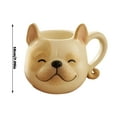 thumbnail image 3 of Adorable Dog-Faced Mug – Cute & Heartwarming Ceramic Cup for Coffee, Tea & Hot Drinks, 3 of 5