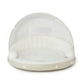 thumbnail image 2 of Open Box 2) Intex Canopy Island 78" X 59" Inflatable Water Lounge Raft |, 2 of 6