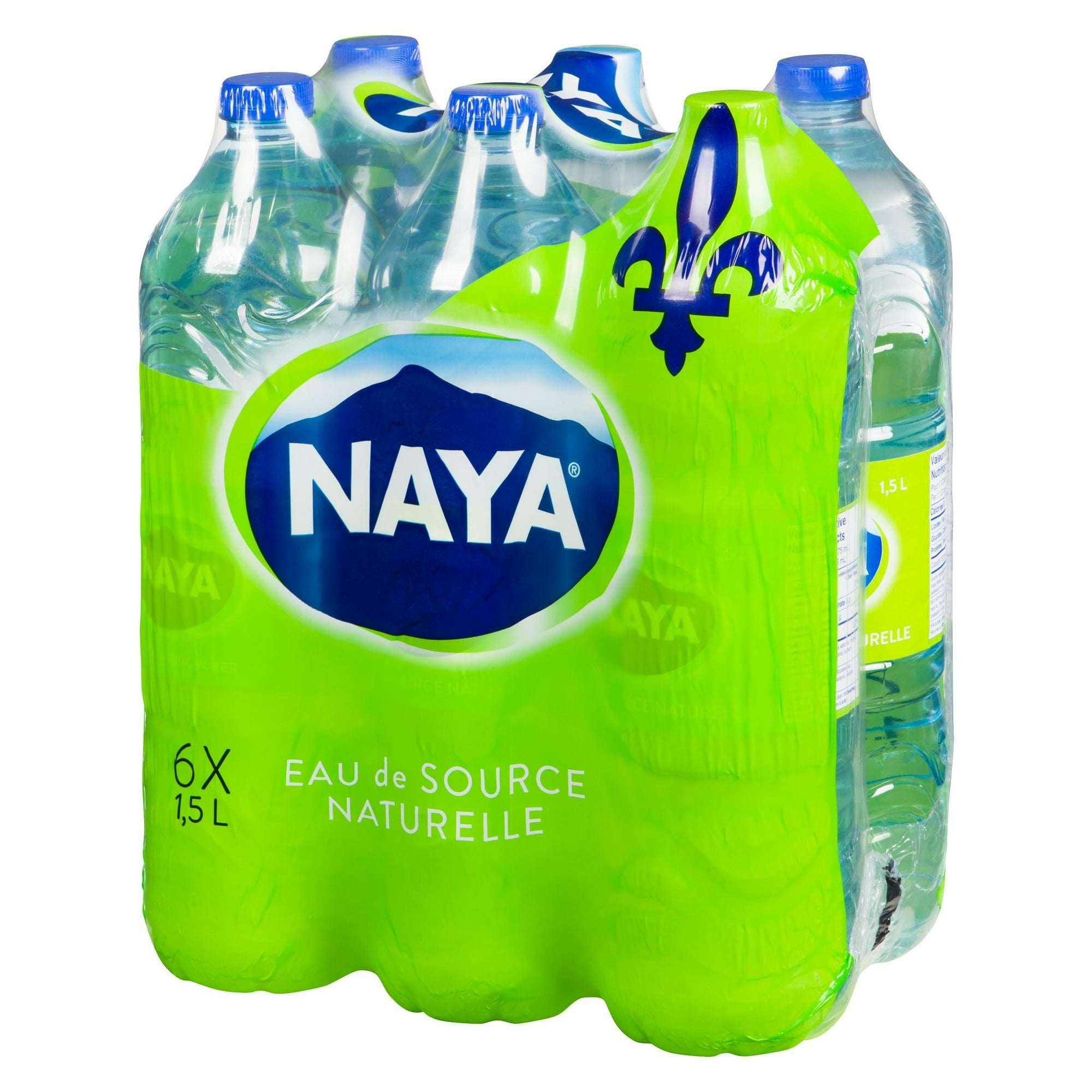 Eau de source naturelle Naya 6 x 1,5 l
