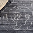 thumbnail image 6 of SAFAVIEH Kilim Adair Geometric Area Rug, Black/Ivory, 7' x 7' Square, 6 of 10