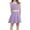 Z5Purple, variant on Utlike Girls Dresses Summer Casual Dress Sleeveless A Line Button Down Ruffle Hem Striped Dresses Girls Holiday Sundress Size 7 Years-8 Years