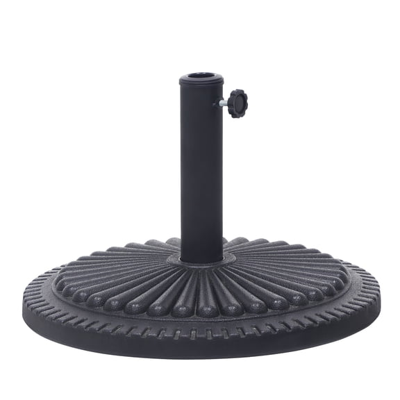 Ultrashades 33 lbs. Heavy Duty Patio Umbrella Base Outdoor Market Umbrella Stand in Black