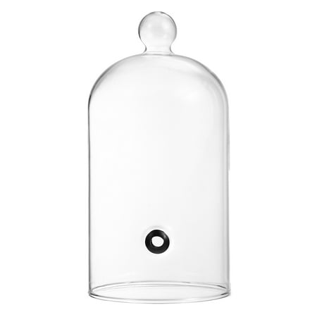 

1pc Glass Cake Bread Protective Cover Glass Dust-Proof Food Cover for Home Use