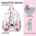 thumbnail image 5 of Fairy Heart Pattern Backpack for School,Cute School Bag,Schoolbag with Adjustable Shoulder Straps & Padded Back,15.25"x11.5"x5.25", 5 of 5