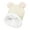 Beige, variant on Men Fleece Lined Thermal Trapper Hat with Ear Flaps, One Piece Integrated Neck Gaiter Windproof Cold Weather Knit Beanie for Ski Motorcycle Cycling