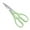 K Green, variant on Stainless Steel Lace Scissors with Triangular Serrated for Fabric Cutting and Locking Function with Decorative Applications