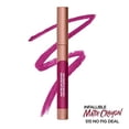 thumbnail image 3 of L'Oreal Paris Infallible Matte Lip Crayon, No Blossom Fig Deal (Packaging May Vary), 3 of 3