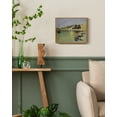 thumbnail image 5 of Drsoum Vintage Landscape Wall Art Classic Retro Seatown Prints Farmhouse Kitchen Bathroom Office Decor - 8x10in Nature Framed, 5 of 5