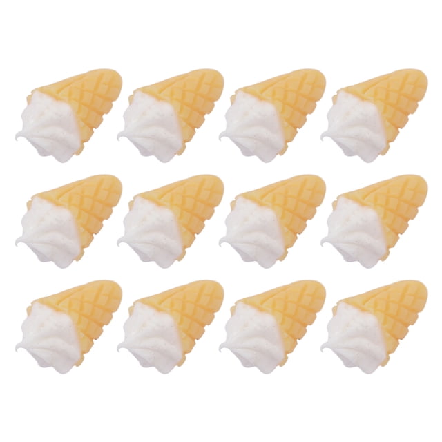 Juguetes De Comida En Miniatura, Adorable Resina 1:12, Helado Decorativo Para Casa De Muñecas Para El Hogar