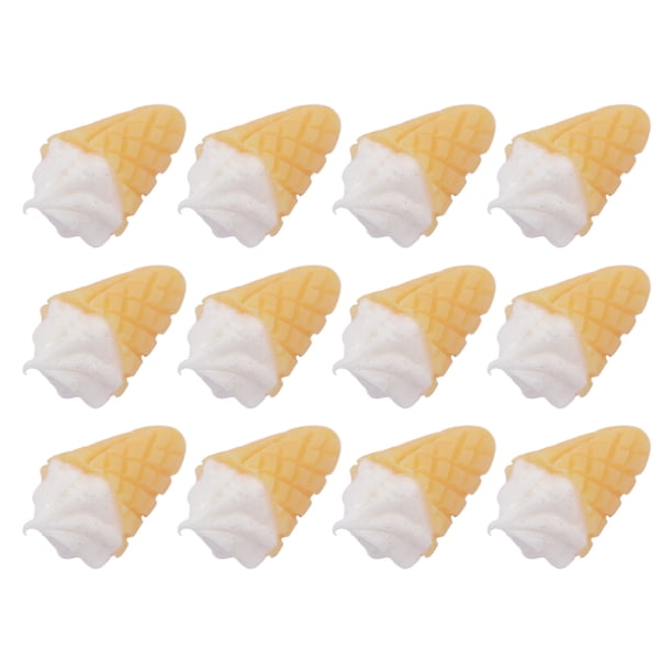 Juguetes De Comida En Miniatura, Adorable Resina 1:12, Helado Decorativo Para Casa De Muñecas Para El Hogar